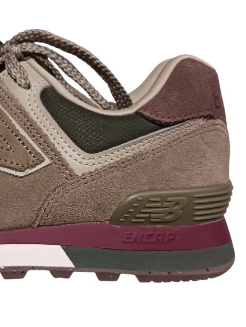 New Balance 574 Lifestyle Sneaker Olive - Picture 5 of 15